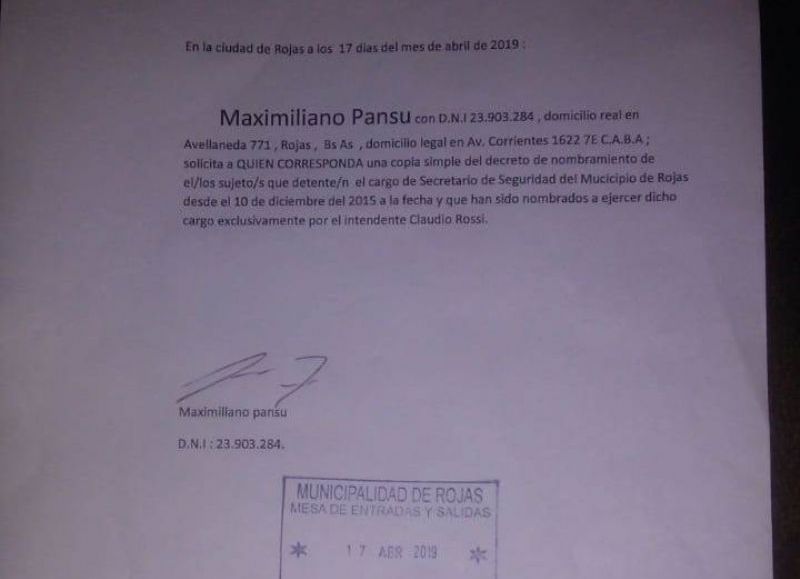 Polémica por el decreto de nombramiento.